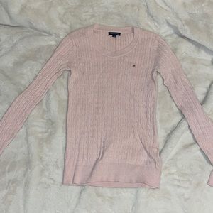 Pink Tommy Hilfiger knit long sleeve